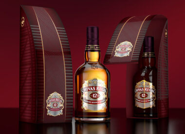 Chivas Regal alcohol value-added packaging design