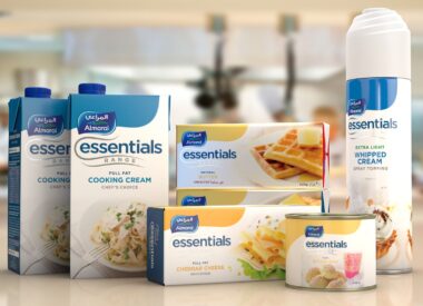 almarai dairy packaging design cream, milk, butter UAE, Dubai, Qatar