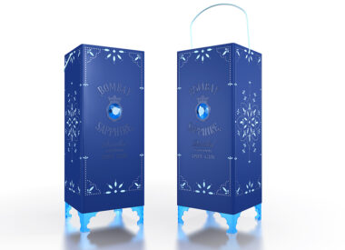 bombay sapphire alcohol value add packaging design