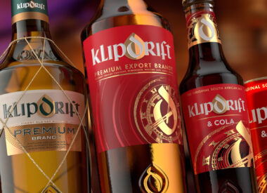 klipdrift alcohol for distell, packaging design